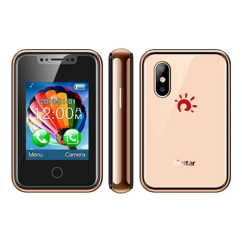 New 8XR Mini Super Small Mobile Phone 1.77 Inch Touch Screen 2G GSM Dual SIM Card MTK6261D 350Mah Bluetooth Cellphone