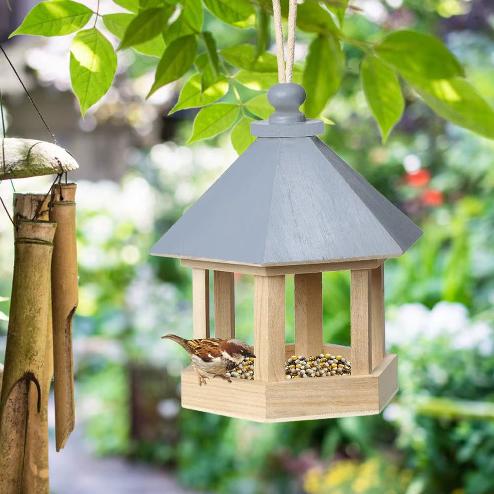 1 PCS Simple Hanging Bird House Durable Bird Feeder High Quality Standing Squirrel Cages for Outdoor