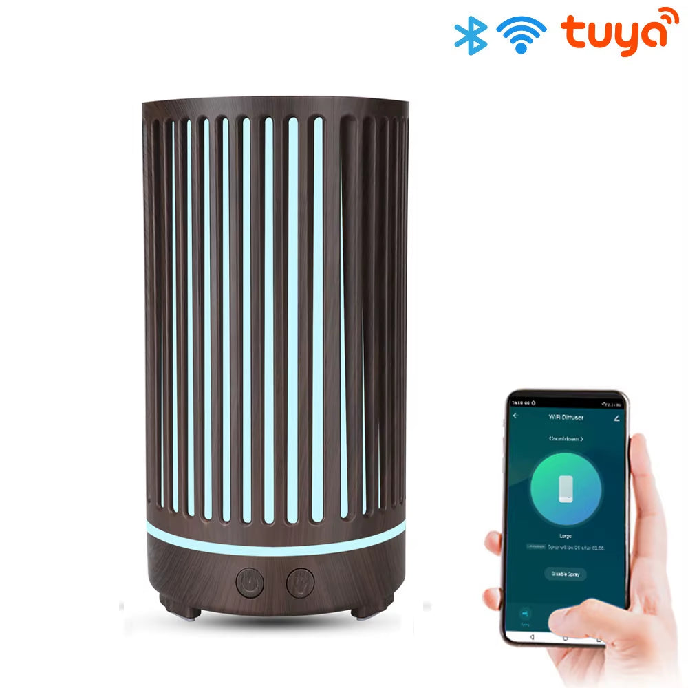 Tuya Wifi Smart Humidifier Essential Oil Diffuser Aromatherapy Ultrasonic Air Humidifiers Aroma Diffuser Work with Google Home