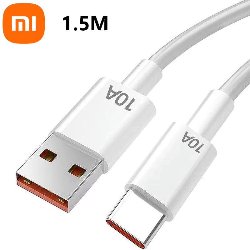 Xiaomi 120W 4 Port USB Type C Charger Fast Charging Data Cable USB Phone Charger Adapter for Samsung Iphone Huawei Charger