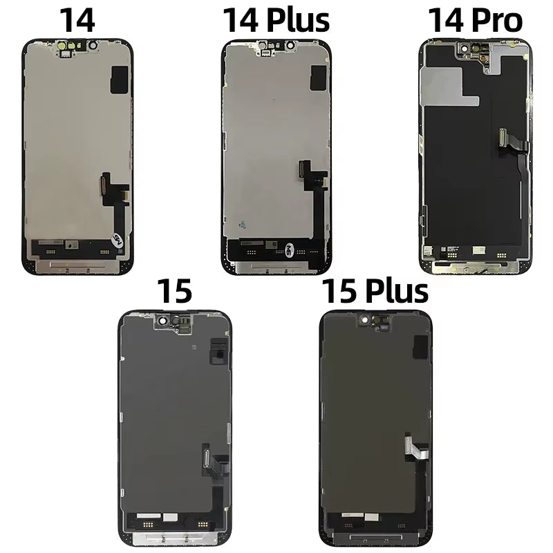 Choice OLED for  X XR XS MAX 11 11 Pro 12Pro 12 LCD Display Screen Digitizer for  12 Mini 13 14 Pro Max 15 Incell