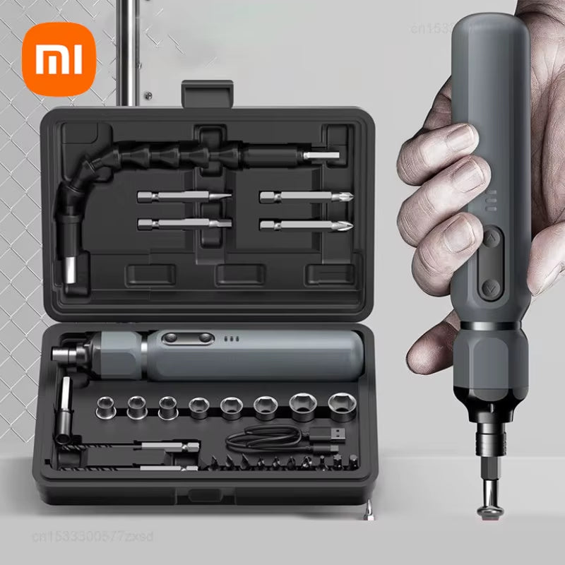 Xiaomi OULAIDE Electric Screwdriver Set Lithium Battery Rechargeable Household Maintenance Repai Mini Portable Rechargeable Tool
