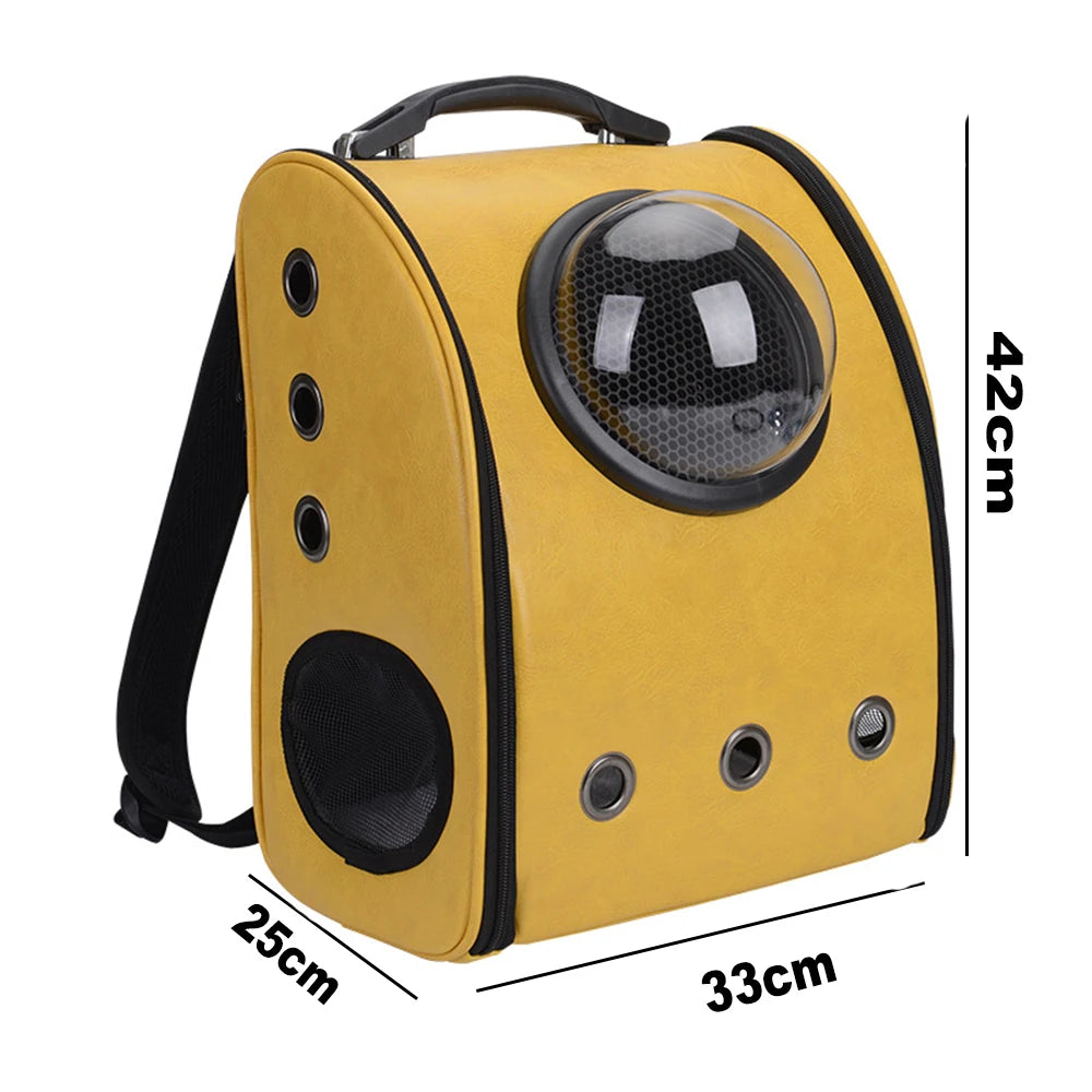 Cat Bags for Pet Outdoor Cats Backpack Window Bag Cat Carrier Capsule Great Ball Bags for Cats Accessories Kitten Outdoor Pet