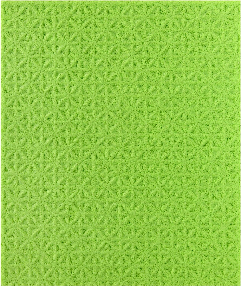 - Carréponge - 4 Éponges Plates Résistantes Et Flexibles - Protection Anti-Bactéries