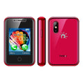 New 8XR Mini Super Small Mobile Phone 1.77 Inch Touch Screen 2G GSM Dual SIM Card MTK6261D 350Mah Bluetooth Cellphone