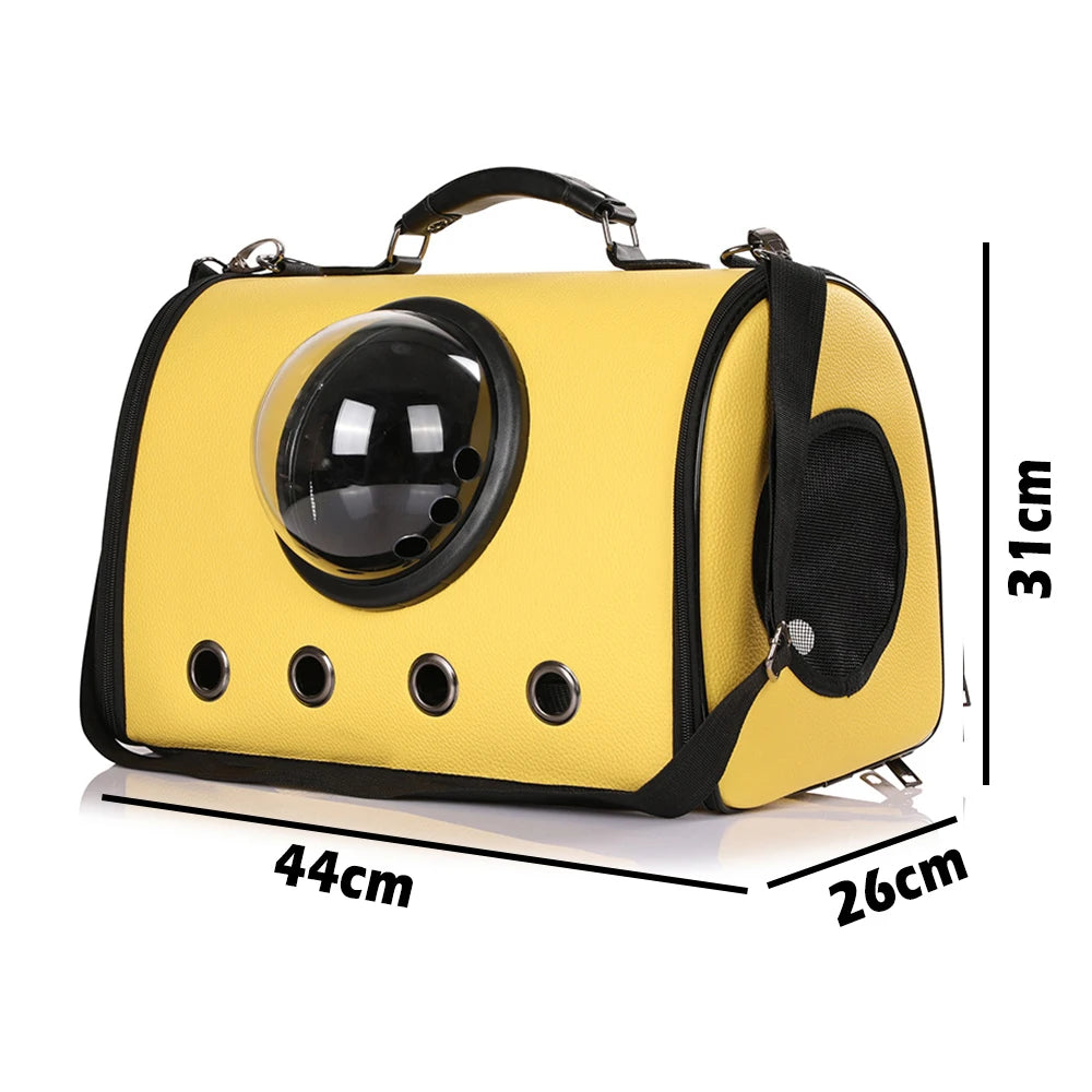 Cat Bags for Pet Outdoor Cats Backpack Window Bag Cat Carrier Capsule Great Ball Bags for Cats Accessories Kitten Outdoor Pet