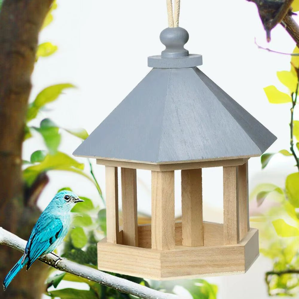 1 PCS Simple Hanging Bird House Durable Bird Feeder High Quality Standing Squirrel Cages for Outdoor