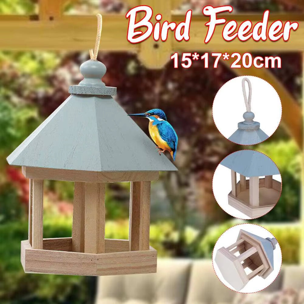 1 PCS Simple Hanging Bird House Durable Bird Feeder High Quality Standing Squirrel Cages for Outdoor