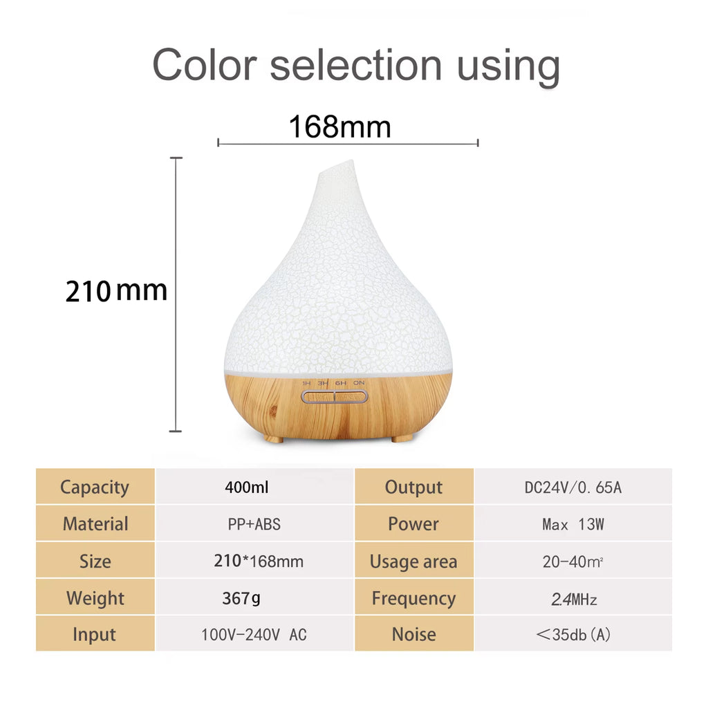 Tuya Wifi Smart Humidifier Essential Oil Diffuser Aromatherapy Ultrasonic Air Humidifiers Aroma Diffuser Work with Google Home