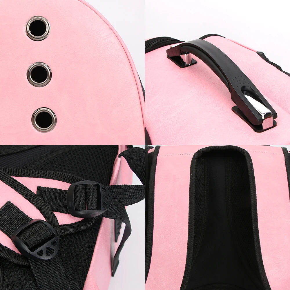 Cat Bags for Pet Outdoor Cats Backpack Window Bag Cat Carrier Capsule Great Ball Bags for Cats Accessories Kitten Outdoor Pet