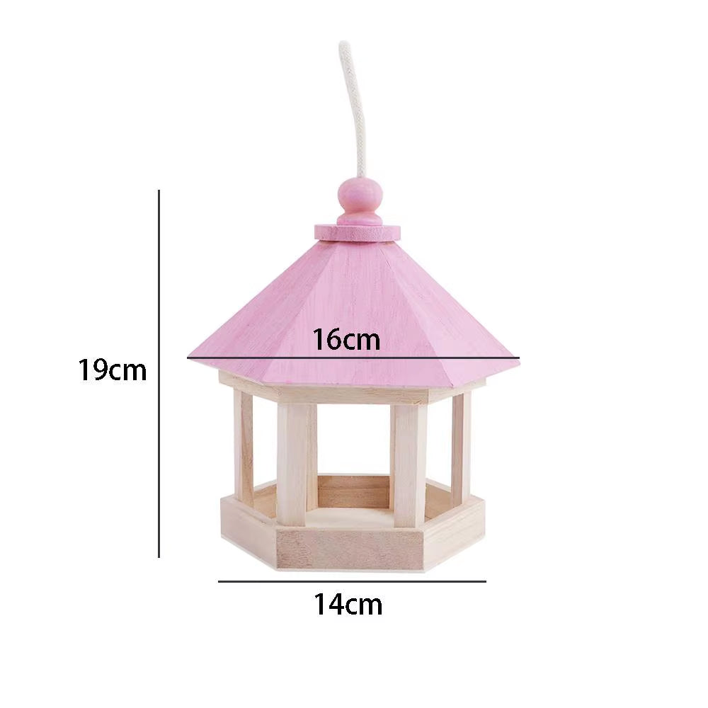 1 PCS Simple Hanging Bird House Durable Bird Feeder High Quality Standing Squirrel Cages for Outdoor