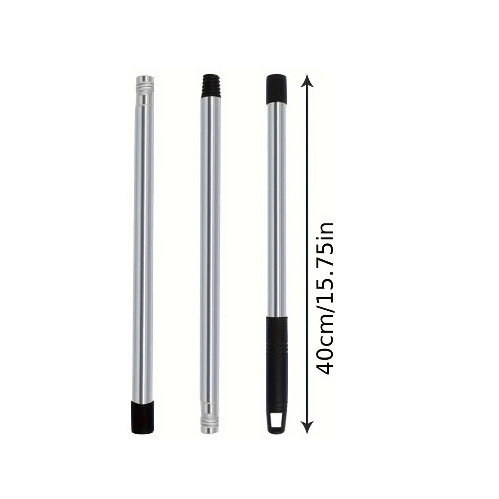 1 Commercial Heavy-Duty Industrial Cotton Circular Mop with 47 Inch Handle White for Floor Cleaning