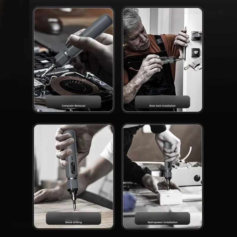 Xiaomi OULAIDE Electric Screwdriver Set Lithium Battery Rechargeable Household Maintenance Repai Mini Portable Rechargeable Tool