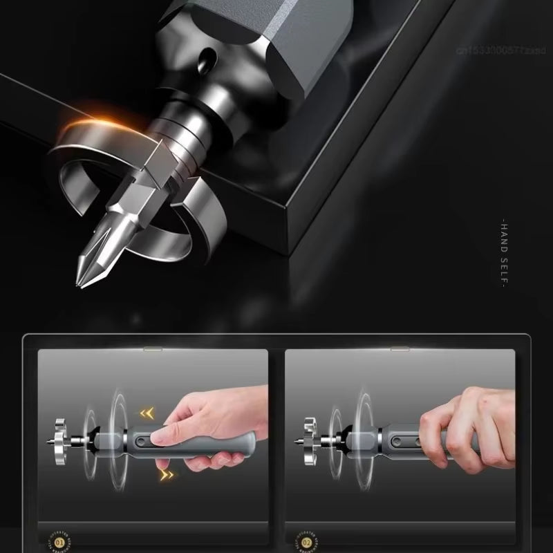 Xiaomi OULAIDE Electric Screwdriver Set Lithium Battery Rechargeable Household Maintenance Repai Mini Portable Rechargeable Tool