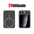 100000Mah Magnetic Power Bank Wireless Fast Charger for Magsafe Portable Auxiliary Battery for Iphone Huawei Samsung 2025