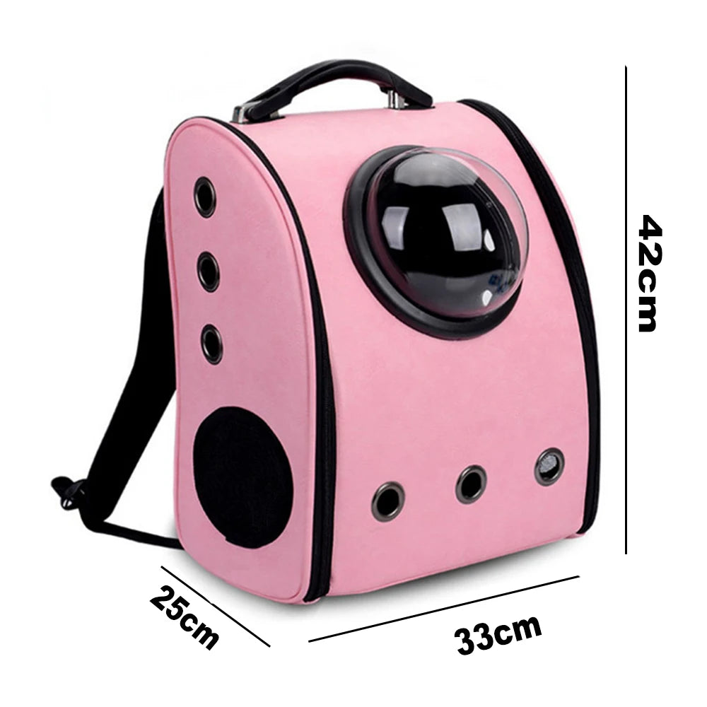 Cat Bags for Pet Outdoor Cats Backpack Window Bag Cat Carrier Capsule Great Ball Bags for Cats Accessories Kitten Outdoor Pet