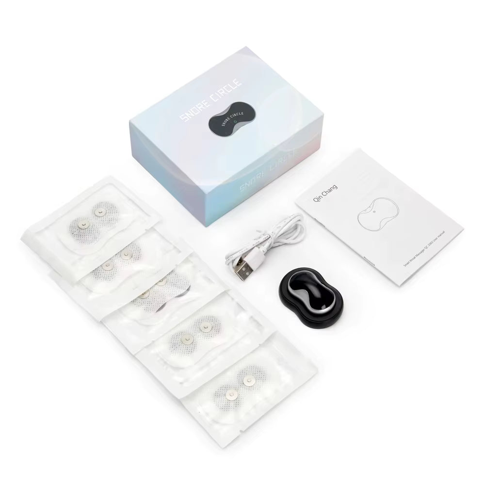 Electric Smart anti Snoring Device Snortium Pro Snoring Stopper anti Ronco Solving Snore Sleep Apnea Aid Noise Reduction